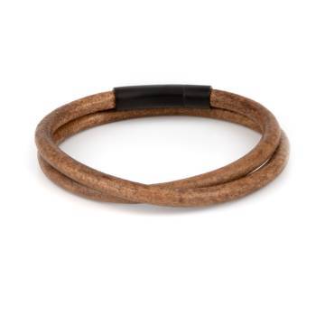 arcas bourbon round leather wrap bracelet 2