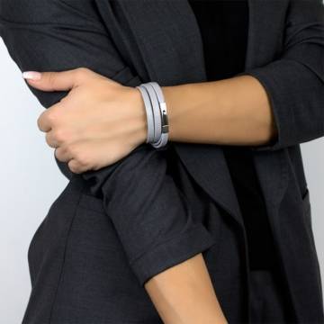 grey serenity leather bracelet 4