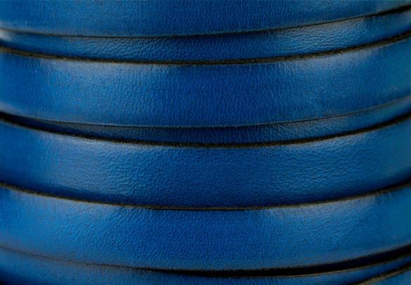 Blue Moulded Leather