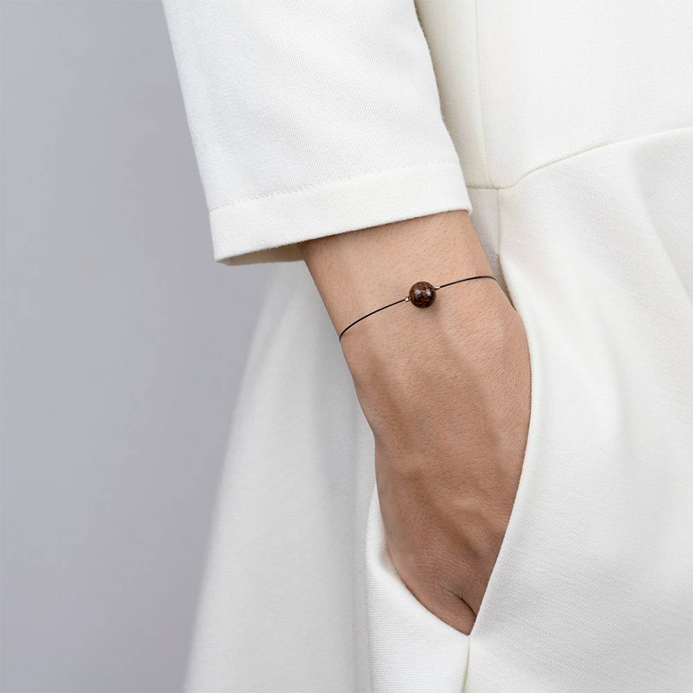 anden Stilk Skinnende Mahogany Obsidian Mini Cosmo • Beaded Bracelet | INMIND Handcrafted  Jewellery