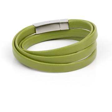 pistachio leather bracelet 2