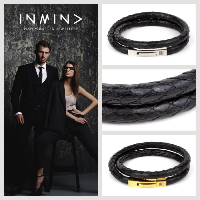 🖤 INMIND Black Python Bracelet 🖤
Uniqueness and Exotic Style
Shop Now ➡ https://bit.ly/3GQdaYQ

🔈 Free Delivery Worldwide.
🔈 Free Gift Ready Packaging.
🔈 Card with full information about Bracelet. With personalized name on request.

The INMIND Black Python Double bracelet is an excellent example of style and elegance. This bracelet is luxurious and unique handcrafted using only the finest individually selected python skins, 100% genuine leather.
www.inmindjewellery.com

#inmindhandcraftedjewellery #inmindjewellery #inimnd #musthave #Jewelry #dovanajai #apyranke #pythonbracelet #naturalleatherbracelet