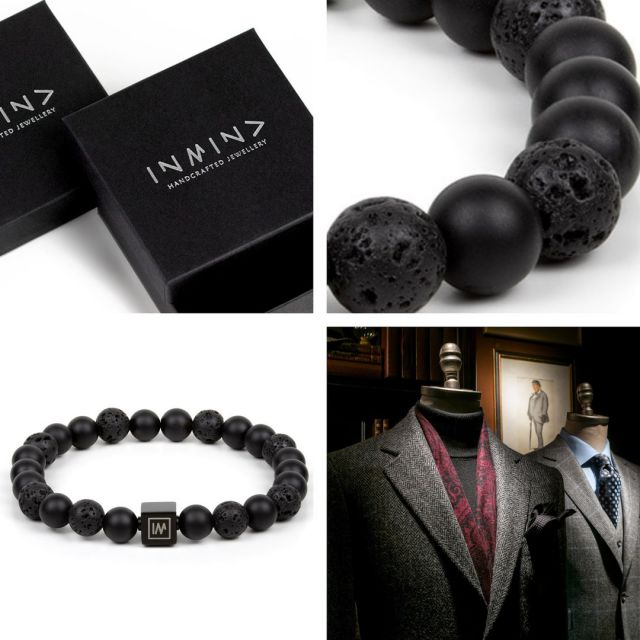 INMIND bracelet 🎩 Volcano 🎩
With Premium Class Black Agate And Lava Stones
Shop Now ➡ https://bit.ly/3qmMARL
✈️ Free Delivery
🎁 Free Gift Ready Packaging
📩 Card with full information about Bracelet. With personalized name on request.

Strenght and Calming
The INMIND Volcano bracelet features porous Lava Stones surrounded by the Black Agate. Courage and strength of Black Agate and grounding/calming of Lava Stone. Our Volcano bracelet will give you courage and strength to make something extraordinary, will guide you and allow connection to the earth through times of change. Quite possibly the most versatile piece of jewellery you can add to your wardrobe!

More information about stones:
https://www.inmindjewellery.com/mate.../black-agate-frosted/
https://www.inmindjewellery.com/material/lava-stone/