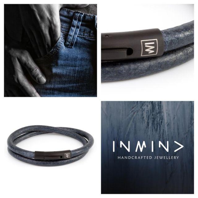 NEW BRACELETS COLLECTION
🆕 Arcas Denim Blue 🆕
Shop Now ➡ https://bit.ly/3x6ZJme
✔️INMIND Arcas Denim Blue bracelet is made from buffalo skin. 
✔️Our round leather is precision cut from the centre of the buffalo hide and offers the finest quality and consistency. 
✔️The leather is strong, flexible and supple, with a smooth to touch texture. 
✔️Blue, black and natural leather colours are mixed in this bracelet. The gorgeous tone has violet hints under different light conditions. 
✔️Perfect with jeans or any other outfit, alone or in combination with other colours.

#musthave #inmindjewellery #inmindhandcraftedjewellery #menstyle #menbracelet  #inimnd #dovanajam #dovanajai #apyranke 
www.inmindjewellery.com