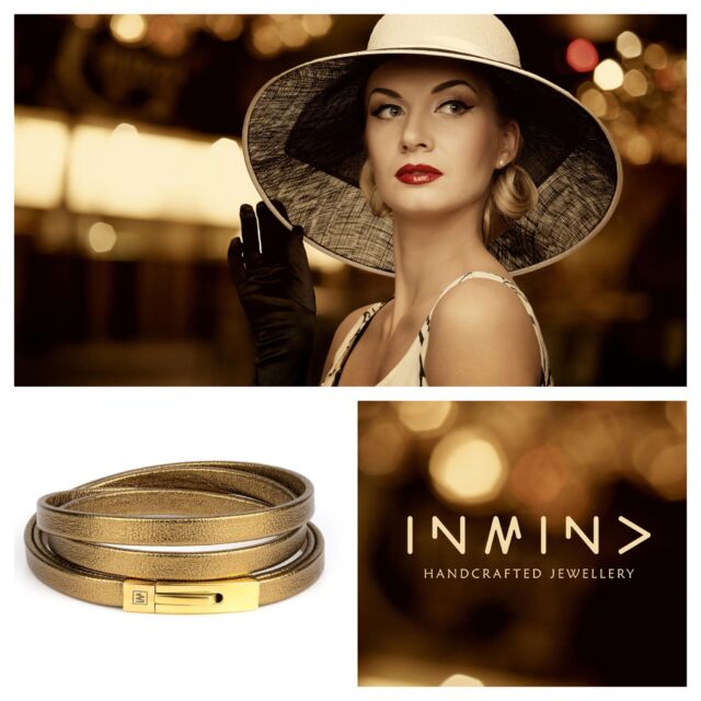 ⚜💛Bracelet Golden Evening💛⚜
Shop here ➡ https://bit.ly/49N8ORP

Royal Modesty
👑 Dark gold is a rich, sophisticated colour that exudes luxury and elegance. It is a shade of gold darker than the typical yellow-gold colour and has a deep, warm tone reminiscent of precious metals like gold or bronze.
👑 Dark gold is often associated with wealth and prosperity, as it is a colour that has been historically associated with royalty and nobility. In ancient times, gold was highly valued and often used to adorn the garments and jewellery of kings and queens.
👑The INMIND Golden Evening bracelet has that deep shimmering hue of gold that catches the light and sparkles like a precious gemstone. Walk into any room and leave a lasting impression with a modest glow of mysterious golden touches. 

#musthave #inmindjewellery #inmindhandcraftedjewellery #moterskodas2023  #style #bracelet #apyranke #inimnd #dovanajai #leatherbracelet #goldenevening  #auksineapyranke #auksas #iskirtinumas #Luxury
www.inmindjewellery.com